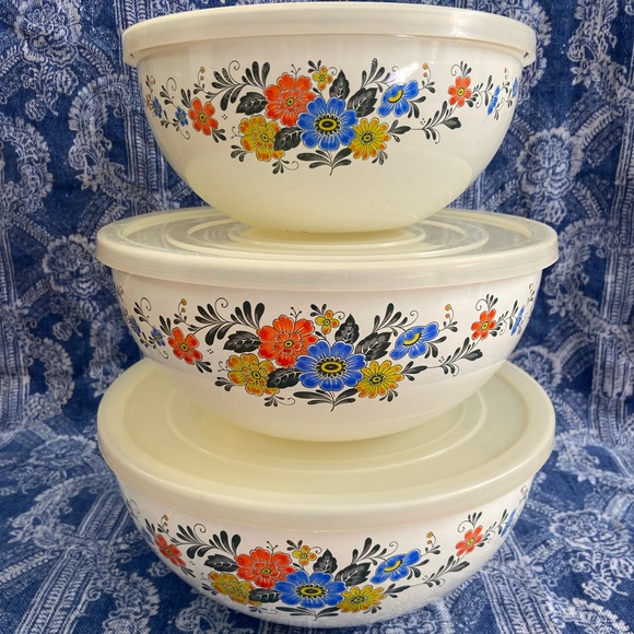 Kobe Kitchen Kitchen Vintage Kobe Kitchen Japan Enamel Nesting